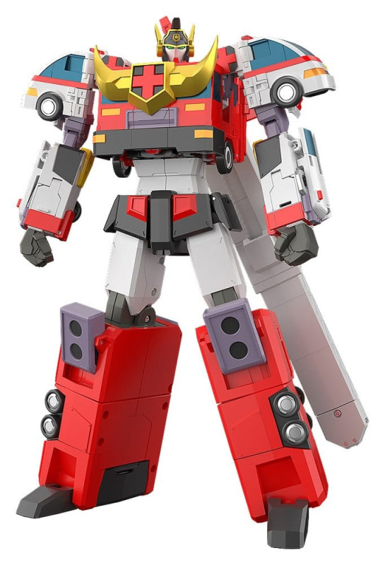 Brave Police J-Decker Action Figure The Gattai Duke Fire 25 cm