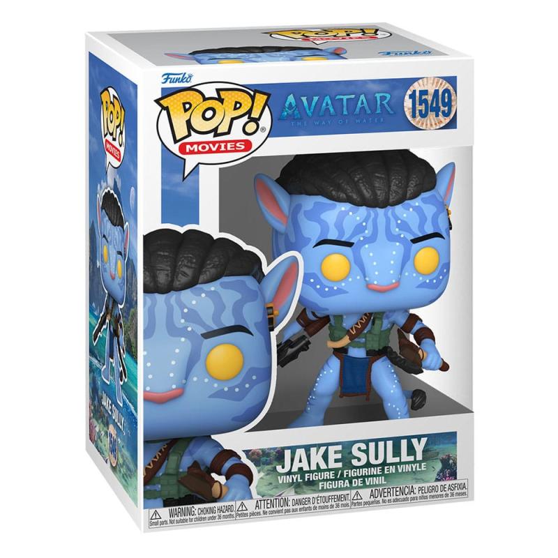 Avatar: The Way of Water POP! Movies Vinyl Figure Jake Sully (Battle) 9 cm 1