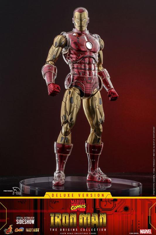 Marvel: Iron Man (The Origins Collection) 1/6 Action Figure Deluxe Version - Hot Toys