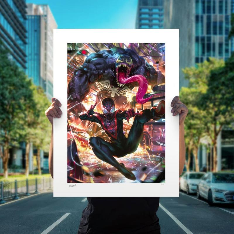 Marvel: Miles Morales Spider-Man 46 x 61 cm Art Print - Sideshow Collectibles