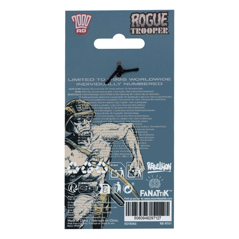2000 AD Keychain Rogue Trooper Limited Edition 3