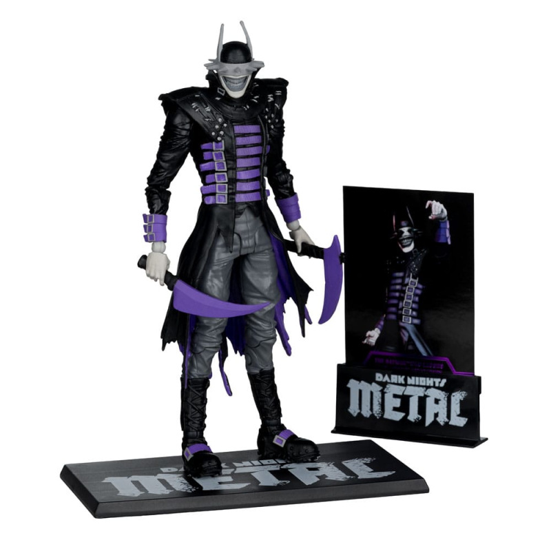 DC Multiverse Action Figure The Batman Who Laughs (B&W with accent) (Gold Label) 18 cm 1