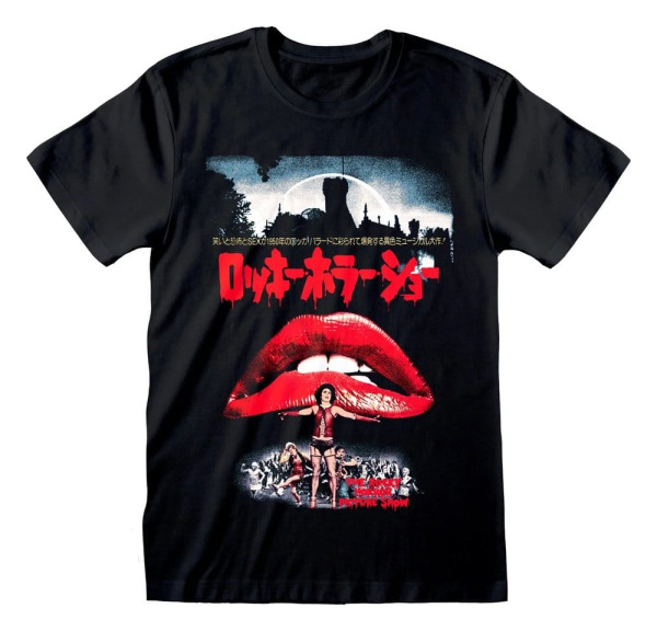 Rocky Horror Picture Show T-Shirt Japanese Black Size L 1