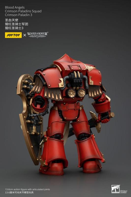 Warhammer The Horus Heresy Action Figure 1/18 Blood Angels Crimson Paladins Squad Crimson Paladin 3