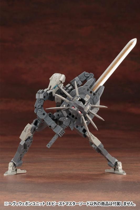 Kotobukiya M.S.G. Model Kit Accessory Set Heavy Weapon Unit 14 Beast Master Sword 6