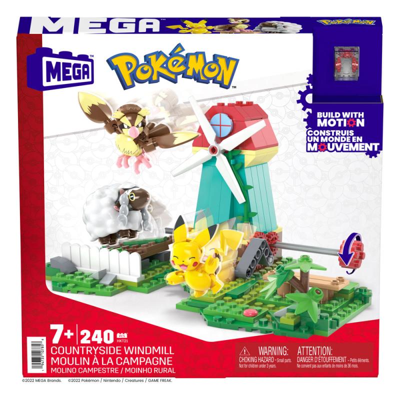 Pokémon Mega Construx Construction Set Countryside Windmill 15 cm