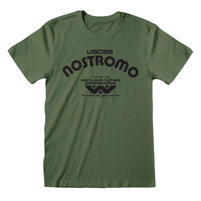 Alien T-Shirt Retro Nostromo Size L