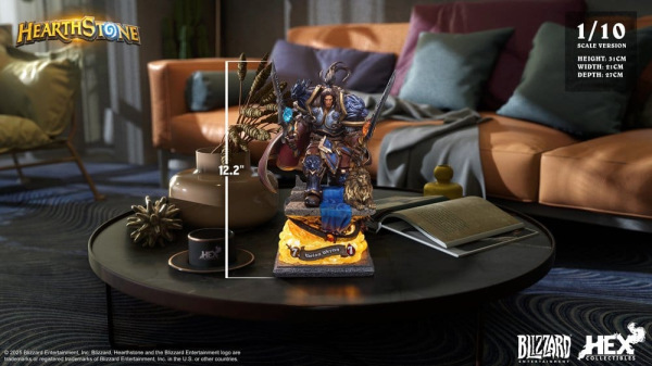 Hearthstone Statue 1/10 Varian Wrynn 31 cm 2