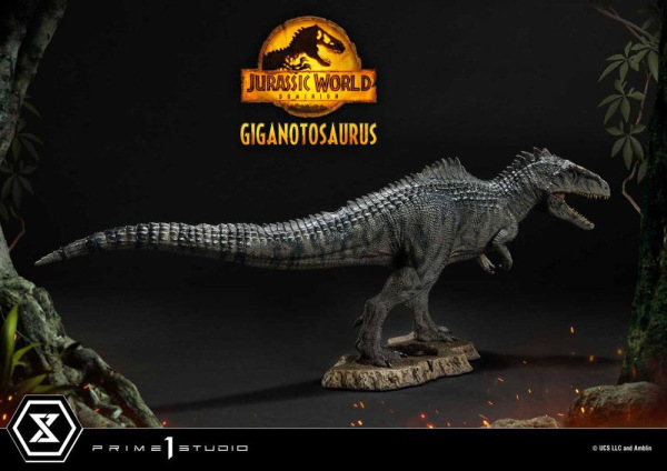 Jurassic World Dominion Prime Collectibles Statue 1/38 Giganotosaurus Toy Version 22 cm 10