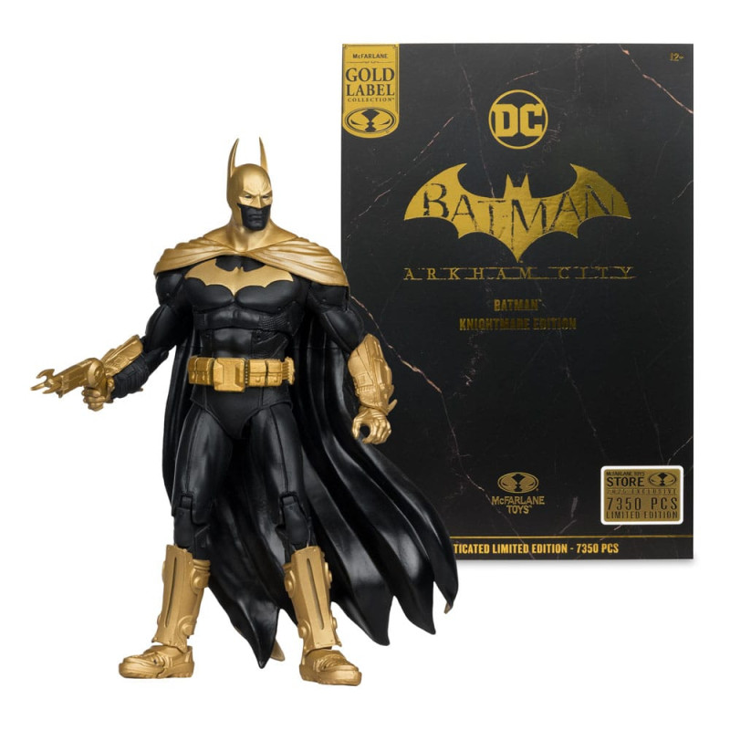 DC Multiverse Action Figure Batman (Arkham City) Knightmare Edition (Gold Label) 19 cm 5