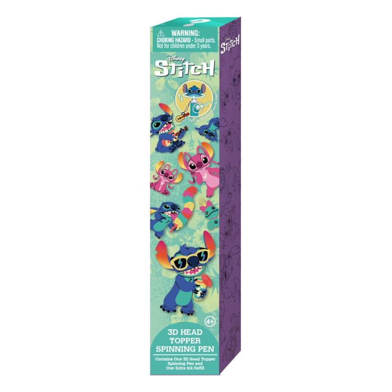 Lilo & Stitch 3D Head Topper Spinning Pen Stitch Display (12) 1