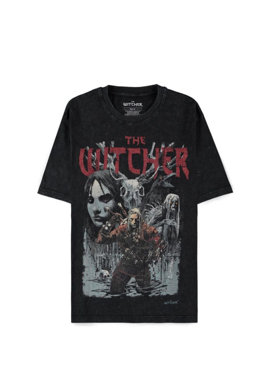 The Witcher Wild Hunt T-Shirt First Edition Washed Size XL