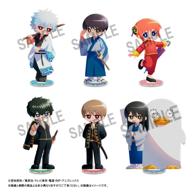 Gintama Irusta Minifigures 10 cm Blind Box Display (6) (Repeat)