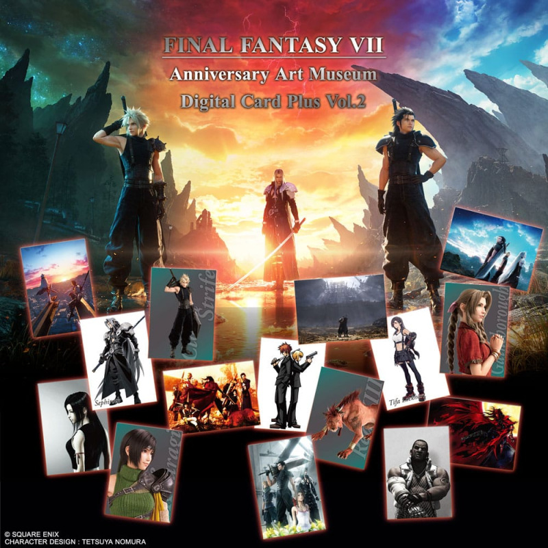 Final Fantasy VII TCG Anniversary Art Museum Digital Card Plus Vol. 2 Booster Display (20) *English