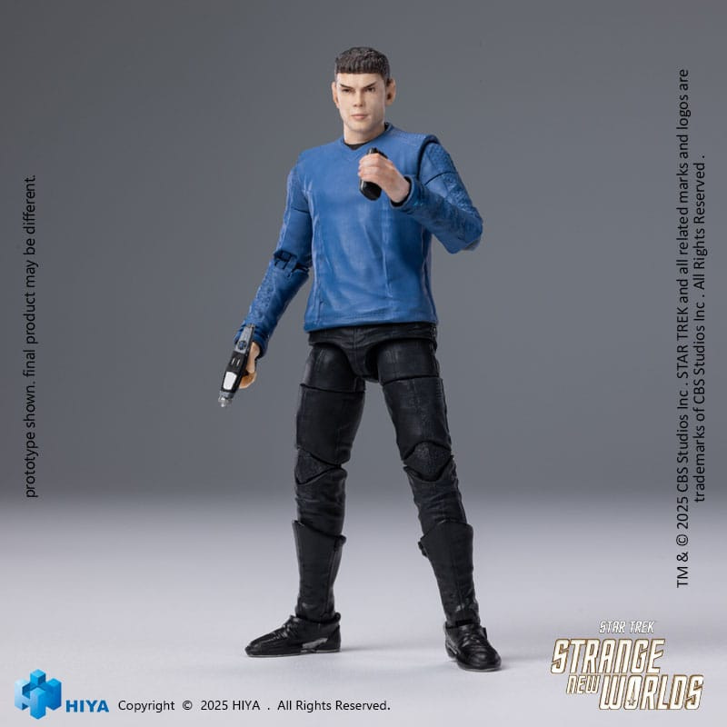 Star Trek Strange New Worlds Exquisite Mini Series Actionfigur 1/18 Spock 11 cm 3