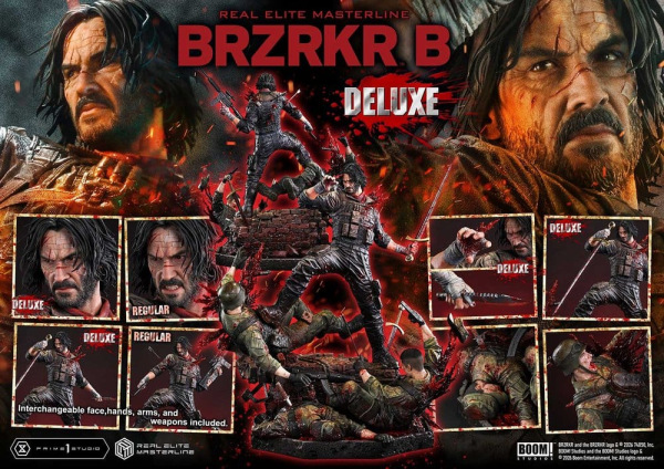 BRZRKR Real Elite Masterline Statue 1/4 B Deluxe Version 70 cm 8