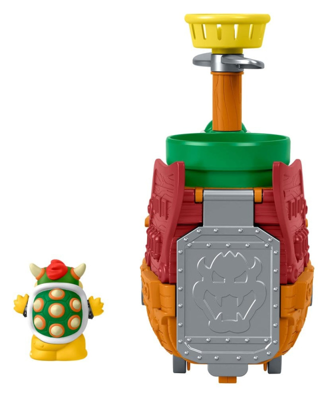 My Mario Little People Playset Bowser's Airship 12