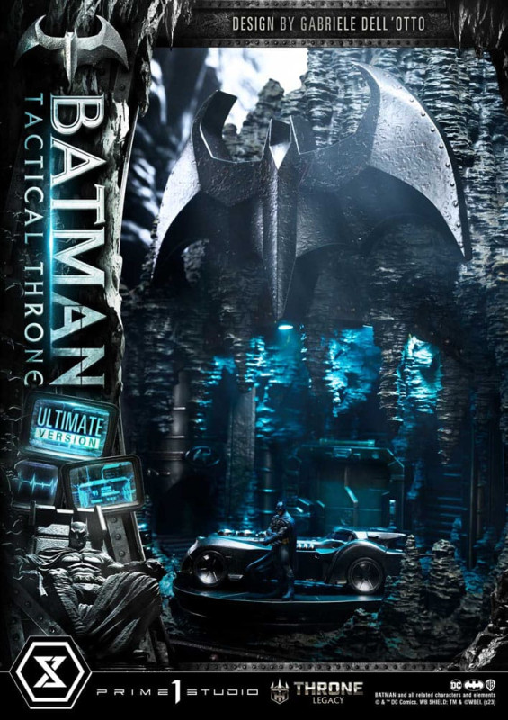 DC Comics Throne Legacy Collection Statue 1/3 Batman Tactical Throne Ultimate Version 57 cm 11
