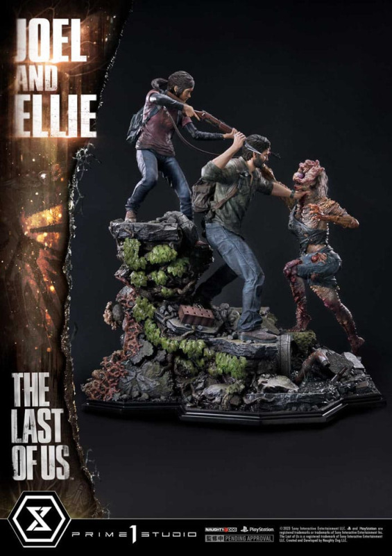 The Last of Us Part I Ultimate Premium Masterline Series Statue 1/4 Joel & Ellie (The Last of Us Par 7