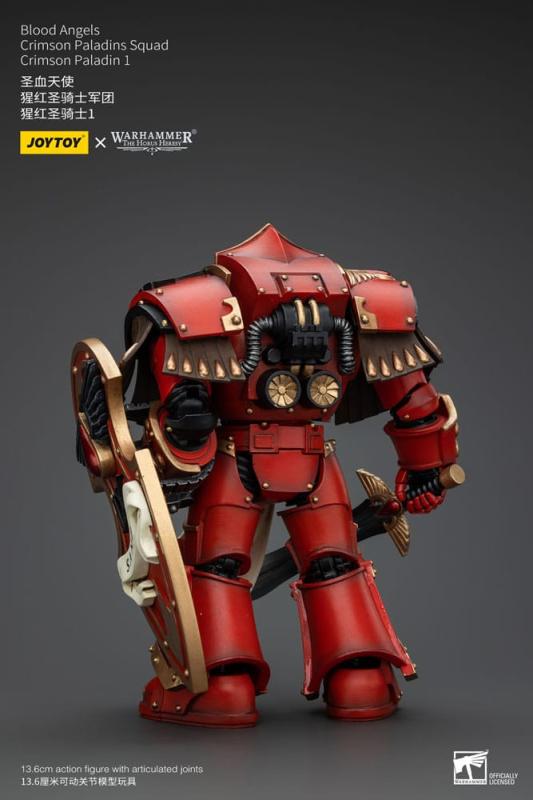 Warhammer The Horus Heresy Action Figure 1/18 Blood Angels Crimson Paladins Squad Crimson Paladin 1