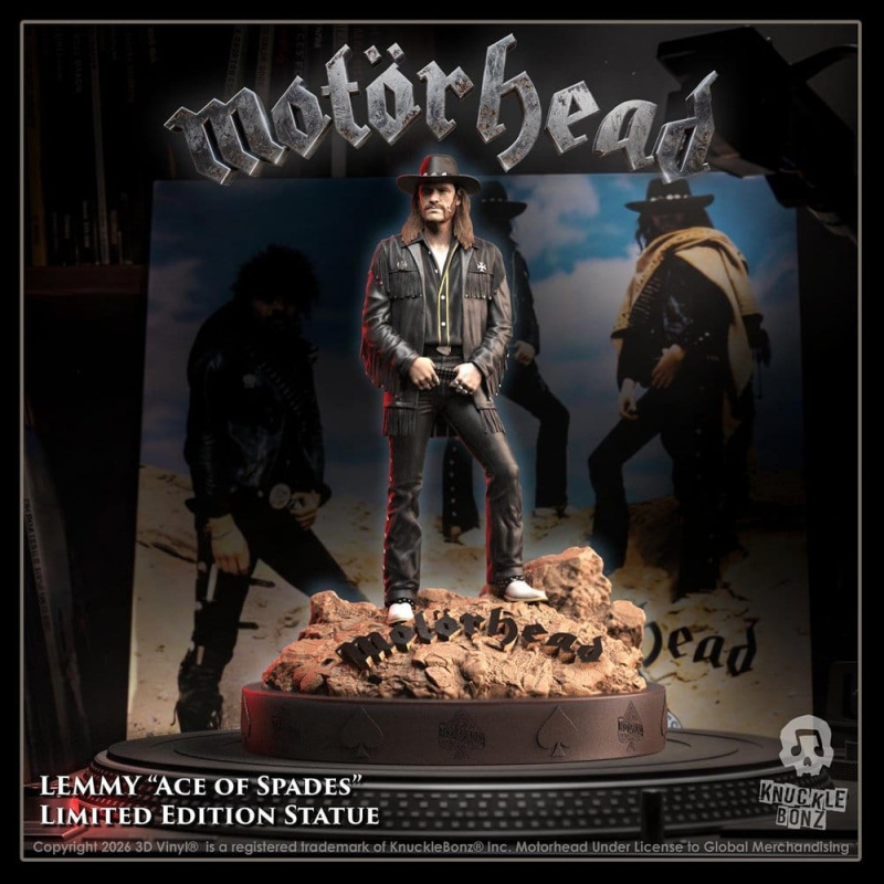 Motörhead Rock Iconz Lemmy IV Ace of Spades 20 cm 5