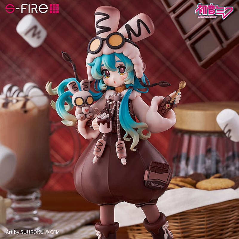 Character Vocal Series 01: Hatsune Miku PVC Statue Hatsune Miku Marshmallow Hot Cocoa 22 cm 9