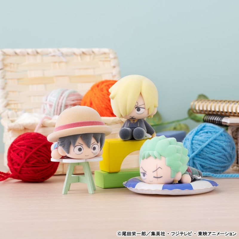 One Piece Nuippo Blind Box Mini Figures 6 cm Display (6) 8
