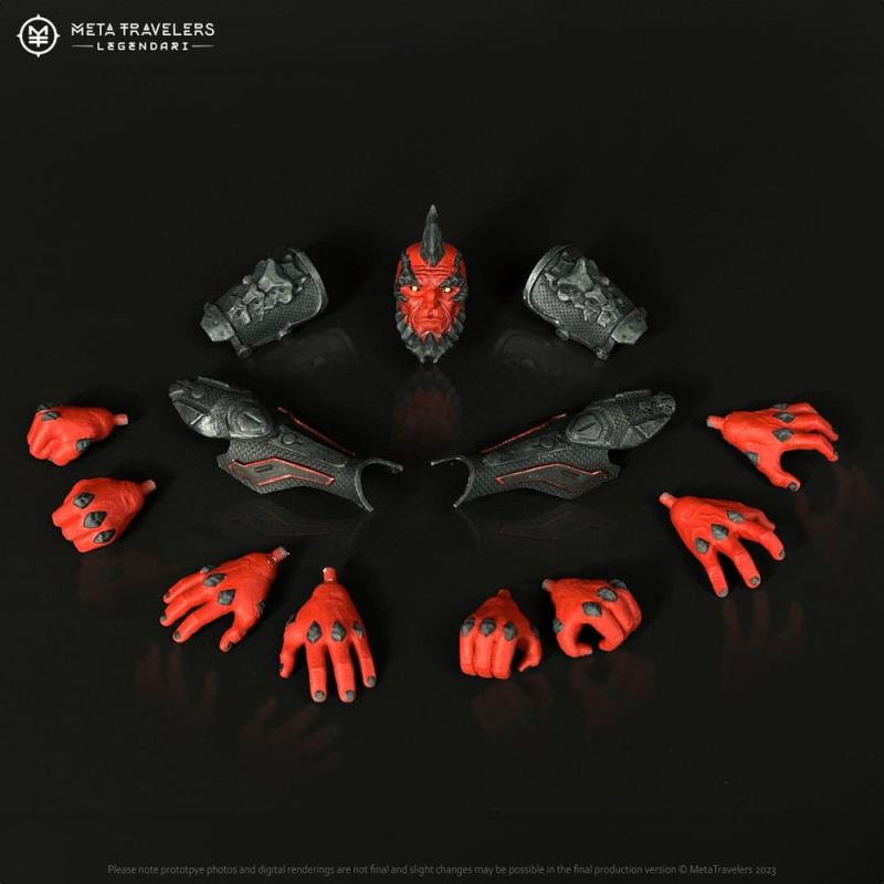 Legendari Actionfigur 1/10 Crimson Enforcer 18 cm