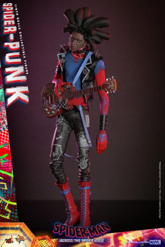 Spider-Man: Across the Spider-Verse Movie Masterpiece Action Figure 1/6 Spider-Punk 32 cm 11