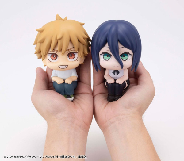 Chainsaw Man The Movie: Reze Arc Look Up PVC Statues Denji & Reze Set (with gift) 11 cm 1