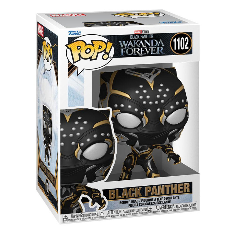 Black Panther: Wakanda Forever POP! Marvel Vinyl Figure Black Panther 9 cm 1