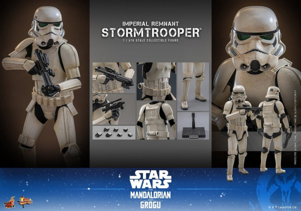 Star Wars: The Mandalorian & Grogu Movie Masterpiece Action Figure 1/6 Imperial Remnant Stormtrooper 12