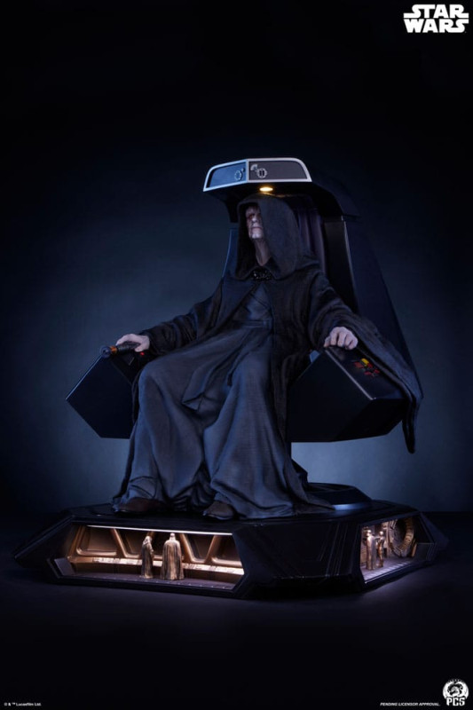Star Wars Statue 1/3 Emperor Palpatine with Throne 58 cm 6