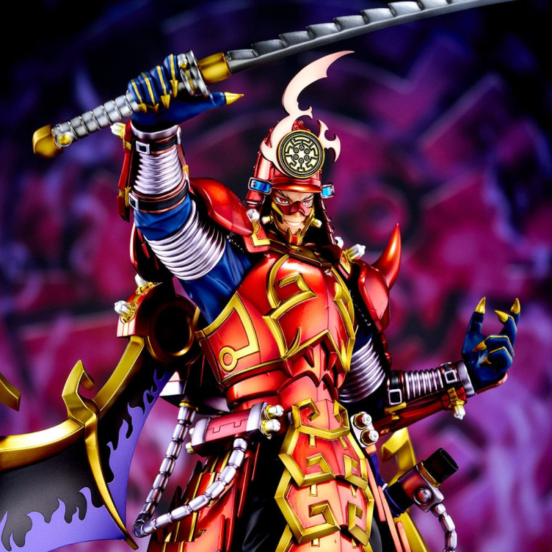 Yu-Gi-Oh! Monster Figure Collection Statue PVC Legendary Six Samurai Shi En 35 cm 3