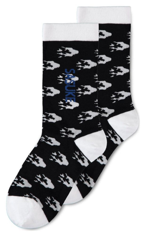 Naruto Socks Sasuke, Kakashi, Itachi 3-Pack 39-42 2