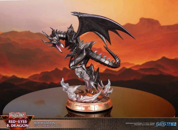 Yu-Gi-Oh! PVC Statue Red-Eyes B. Dragon Black Colour 33 cm 13