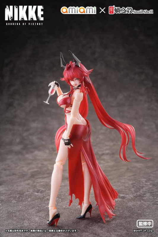 Goddess of Victory: Nikke Action Figure 1/12 Red Hood Nonsense Red 16 cm 7