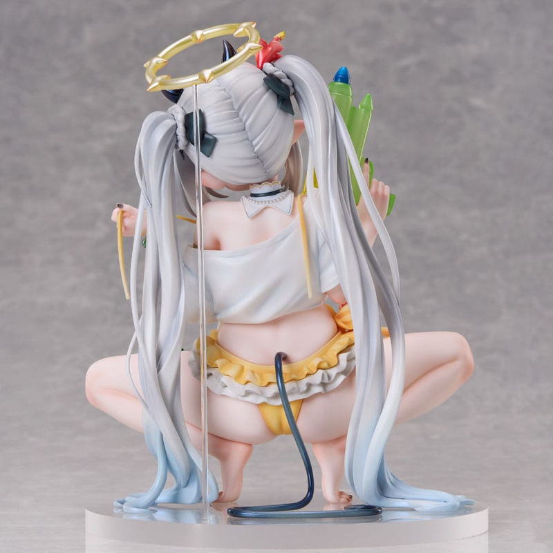 Original Character PVC Statue 1/6 Silver-Haired Girl Illustrated by Chihiro 18 cm 7