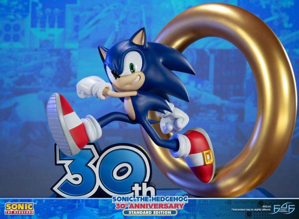 Sonic the Hedgehog: Sonic the Hedgehog 30th Anniversary 41 cm Statue - First 4 Figures
