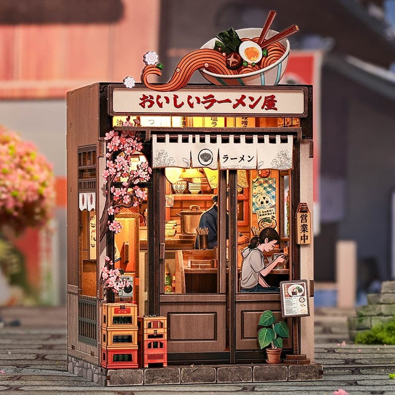 Miniature House Model Kit Oishii Kyoto 22 x 13 cm 11