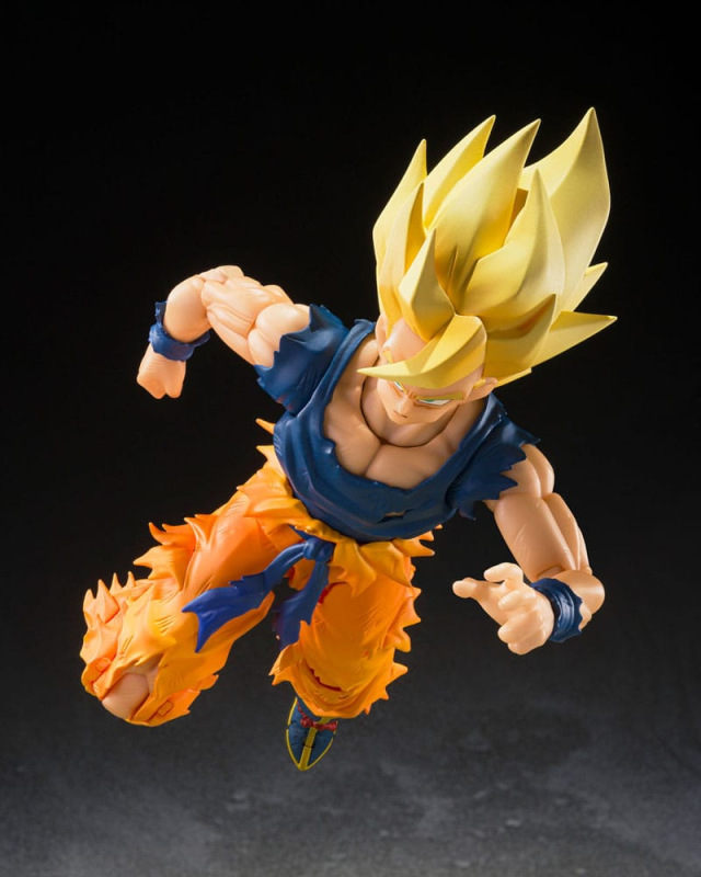 Dragon Ball Z S.H.Figuarts Action Figure Super Saiyan Son Goku (Fighter of Rage) 14 cm 5