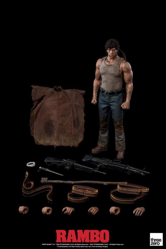 Rambo: First Blood Action Figure 1/6 John Rambo 30 cm - Three Zero