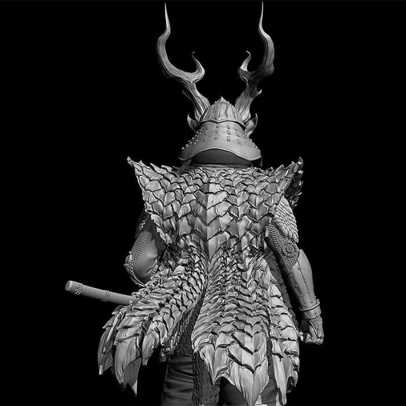 Warriors of the Zodiac Plastic Model Kit Zodiac Warrior: Dragon (re-run) 15 cm