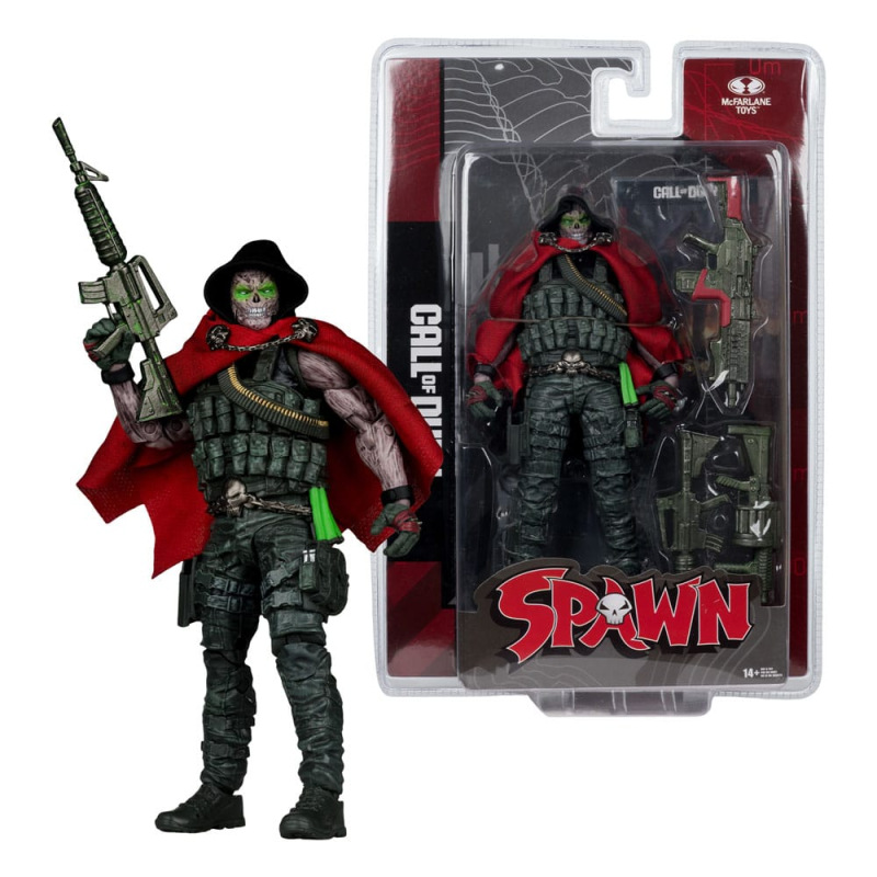 Call of Duty Action Figure Burned Spawn 18 cm 4