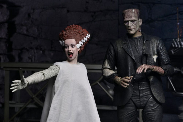 Universal Monsters Action Figures 2-Pack Bride of Frankenstein 90th Anniversary The Monster & His Ma 2