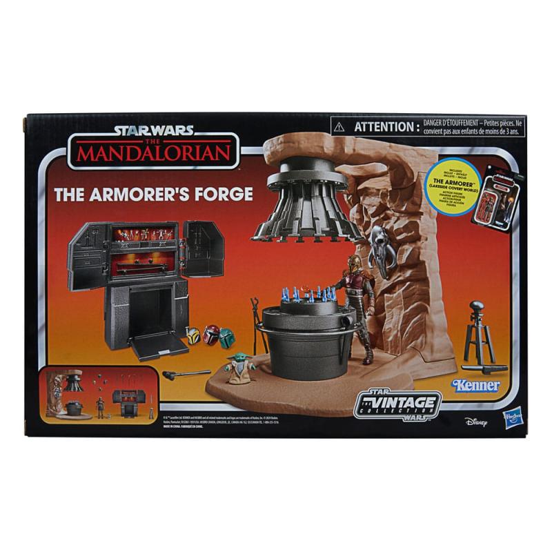 Star Wars The Mandalorian Vintage Collection The Armorer's Forge with The Armorer (Lakeside Covert W 1