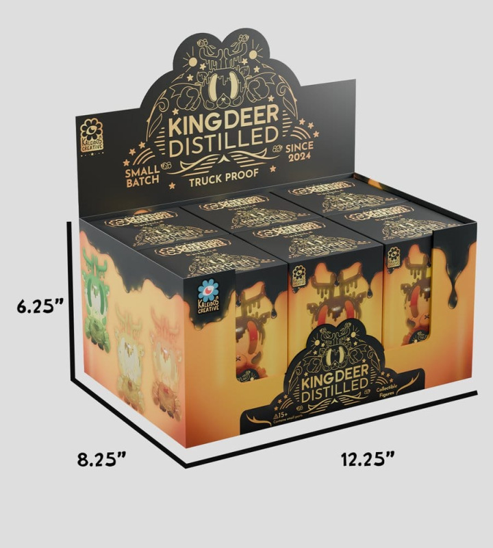 King Deer Distilled Mini Figures Blind Box Display (6) 9