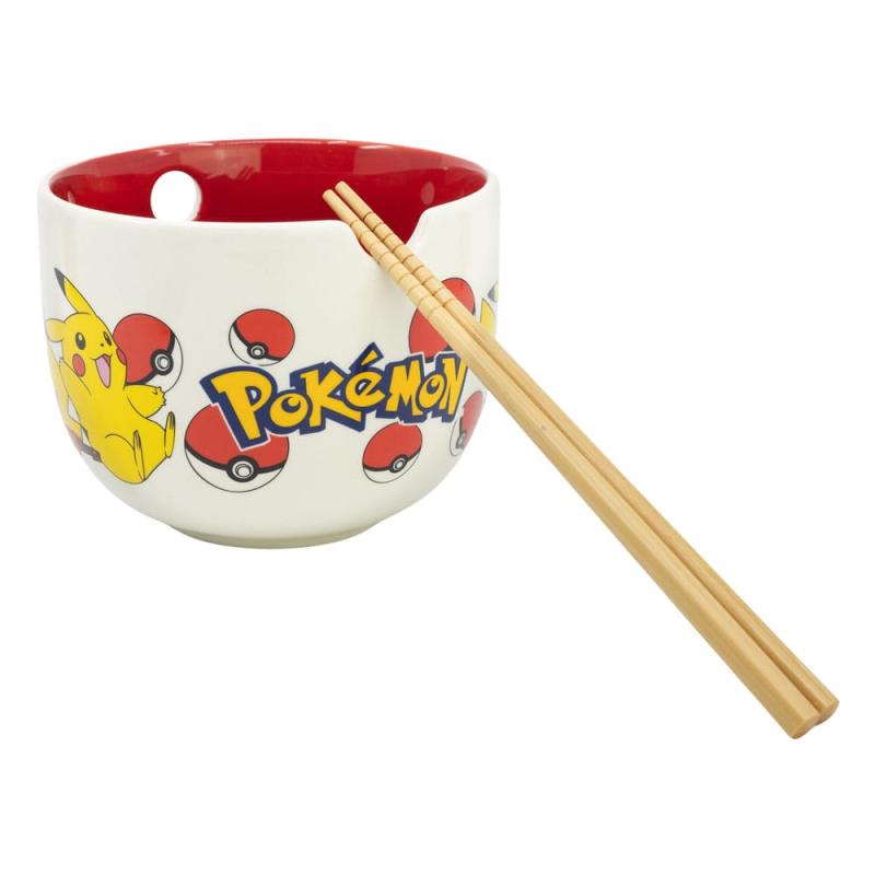 Pokémon Ramen Bowl with Chopsticks Face 2