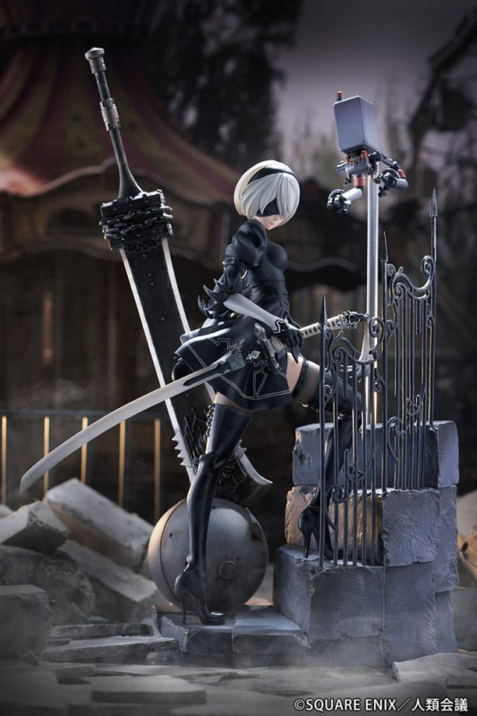 NieR:Automata Ver1.1a PVC Statue 1/7 YoRHa No. 2 Type B Search 31 cm 7