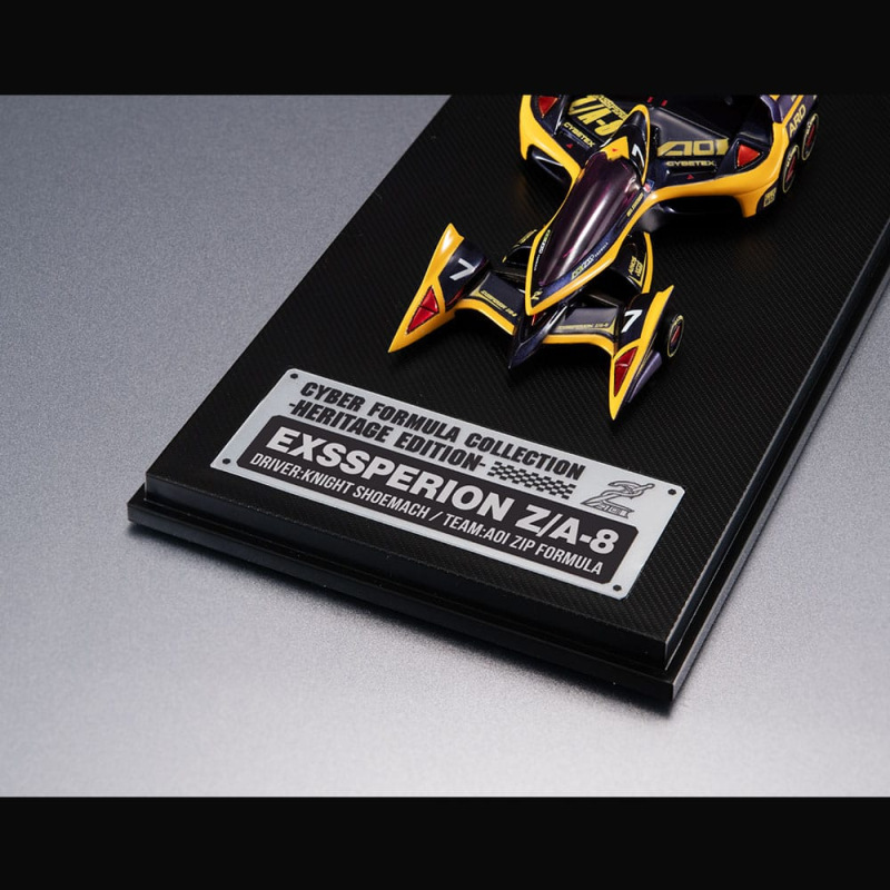 Future GPX Cyber Formula Vehicle Experion Z/A-8 Knight Shoemach Model C.F.C Heritage Edition 7 cm 12